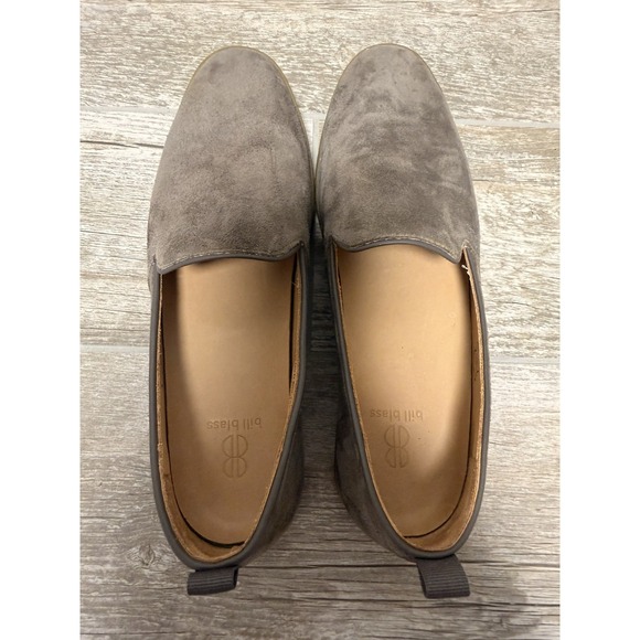 Bill Blass Sutton Suede Slip On Taupe Color Size 7 Excellent Condition - Picture 5 of 10